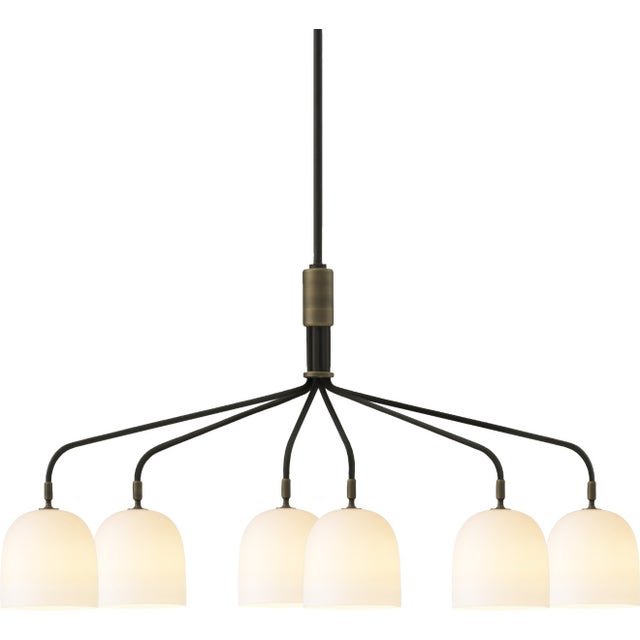 GUBI Howard 6 Arm Chandelier