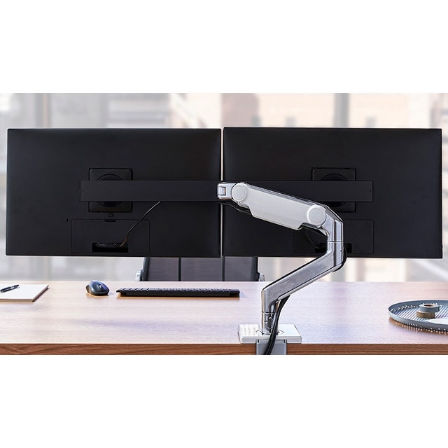 Humanscale M8.1 Monitor Arm - Dual Monitor (Quickship)