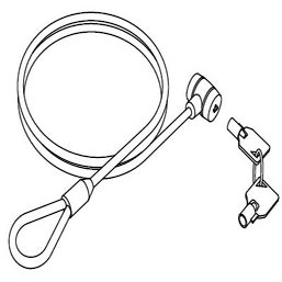 Humanscale Keyed Security Lock