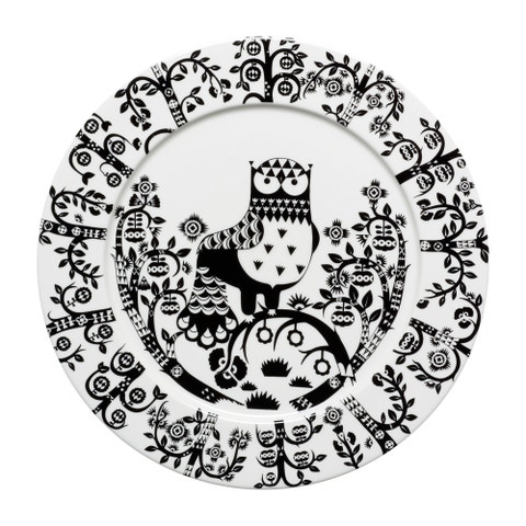 CLEARANCE Iittala Taika Dinner Plate, Black