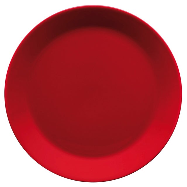 Iittala Teema Salad Plate Holiday Red