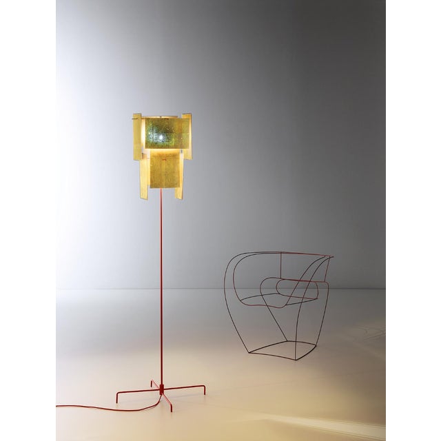 Ingo Maurer 24 Karat Blau Floor Lamp