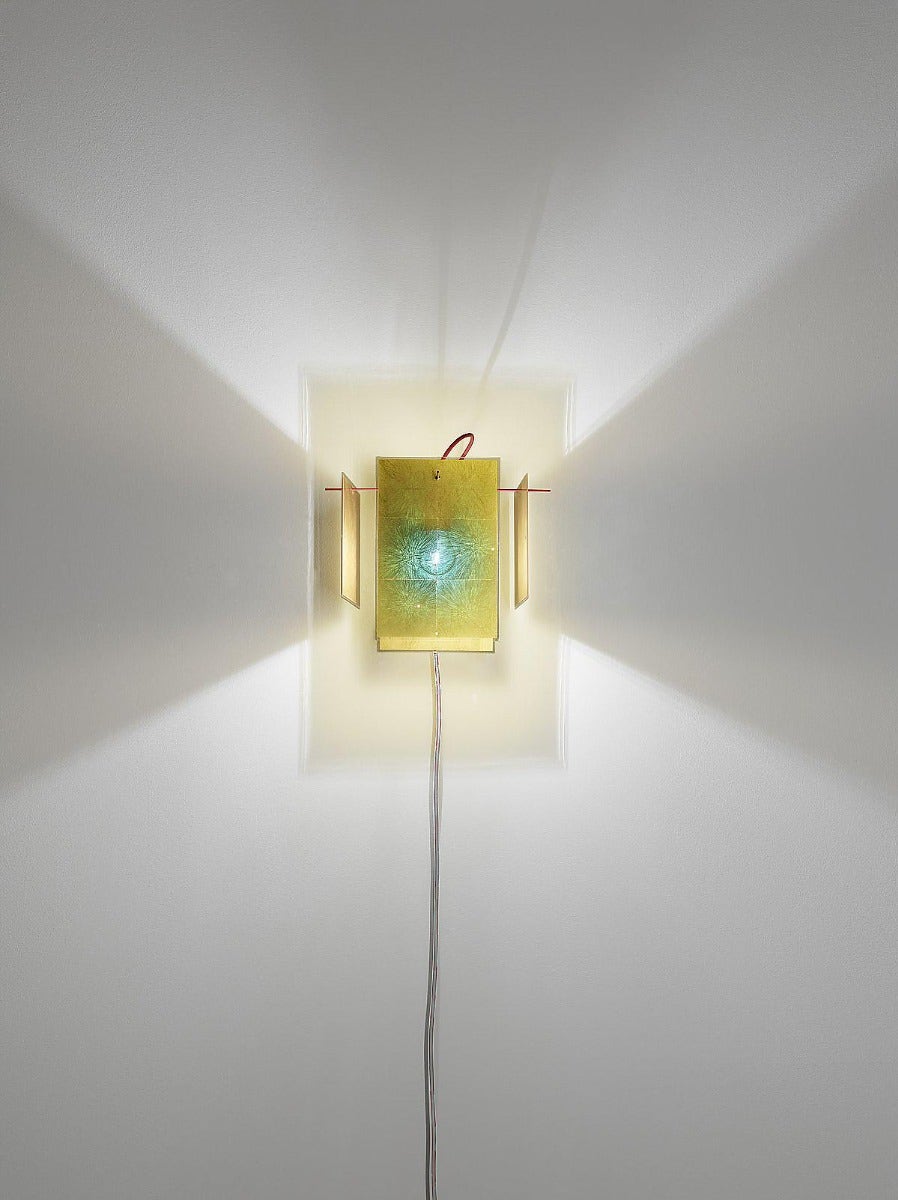 Ingo Maurer 24 Karat Blau Wall Lamp