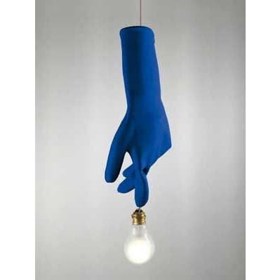 Ingo Maurer Blue Luzy Pendant Lamp