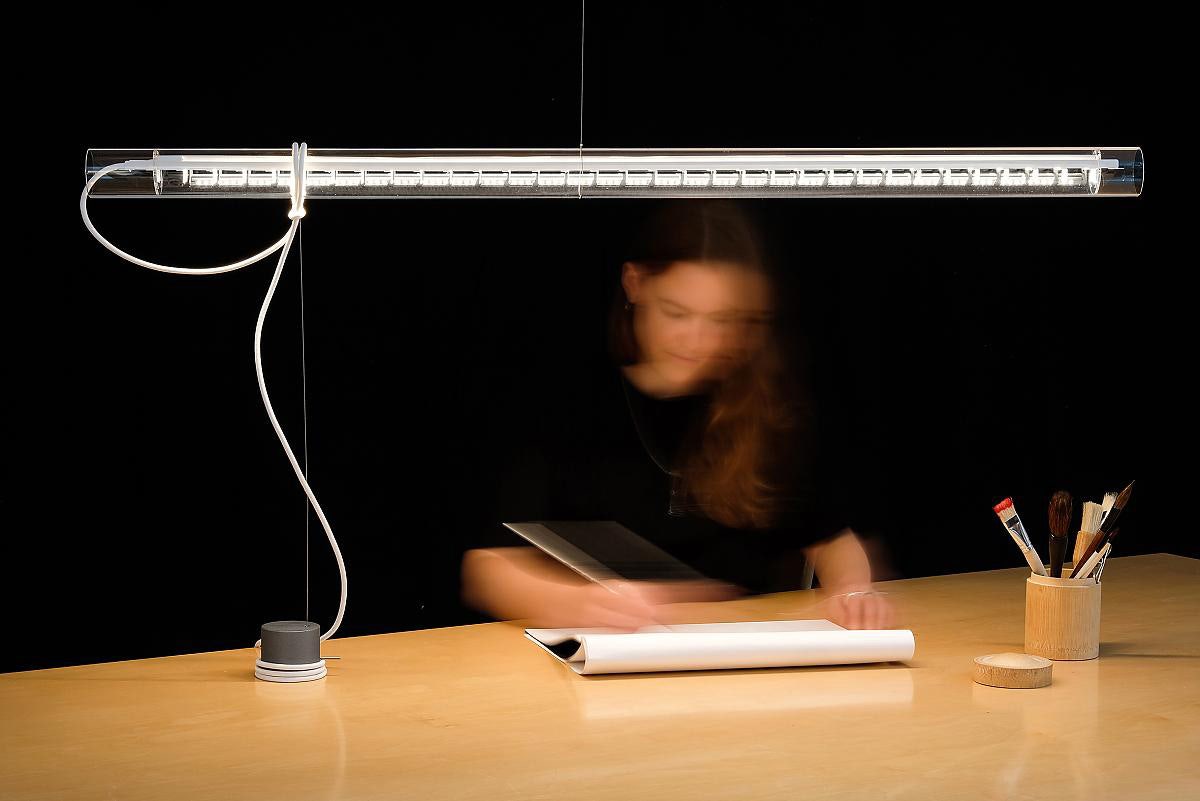 Ingo Maurer Tubular Balance Table Lamp