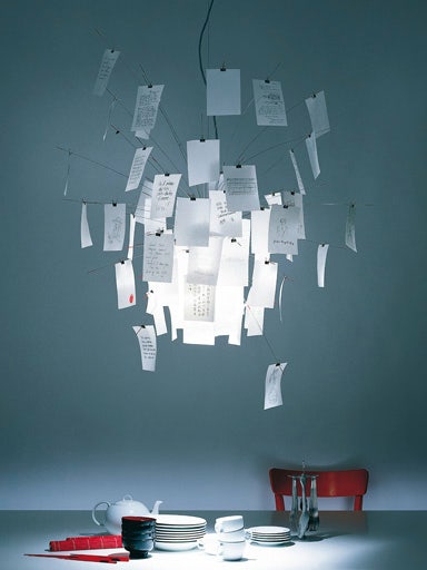 Ingo Maurer Zettel'z 6 Pendant Lamp