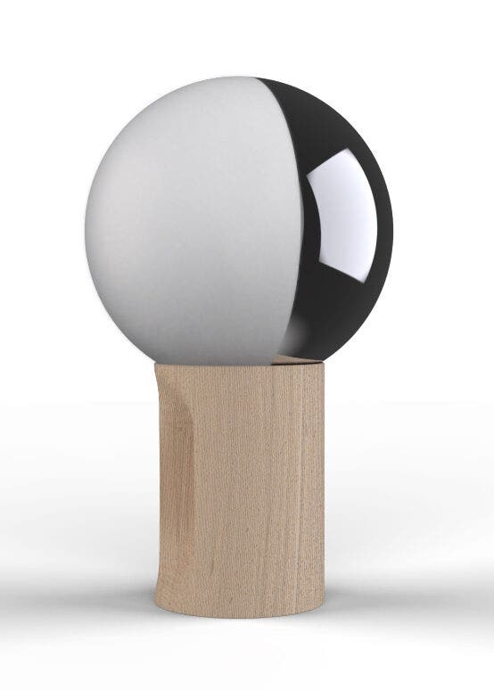 Penta Je Suis Table Lamp - Natural Oak Wood