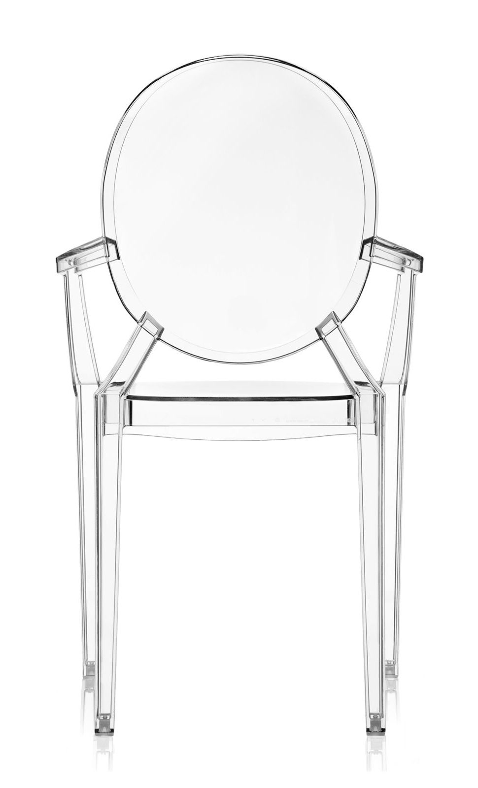 Kartell Louis Ghost Armchair - Crystal (Priced Each, Sold in