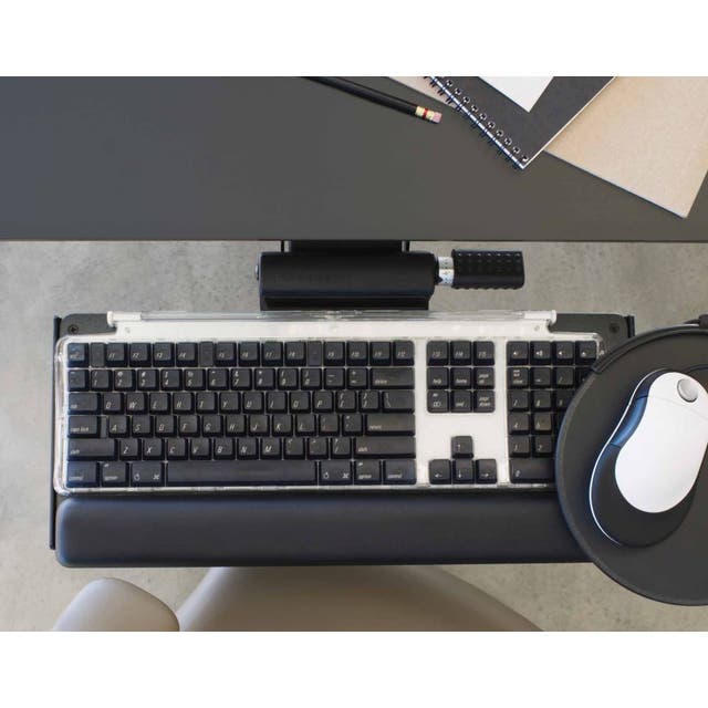 Humanscale 6F Keyboard Tray for Height Adjustable Tables - Black