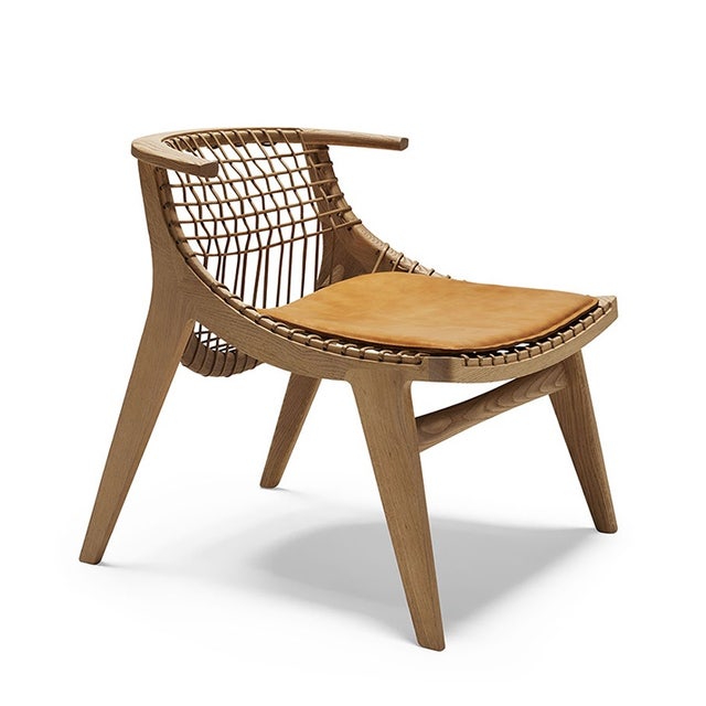 Knoll Klismos Lounge Chair