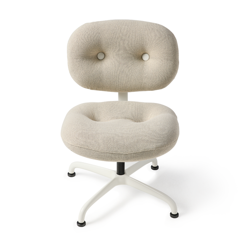 Knoll Morrison Hannah™ Chair Single Upholstery, 4-Star Glides Base