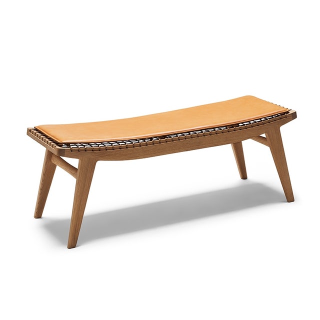 Knoll Klismos Bench