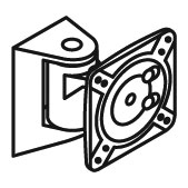 Knoll Sapper™ 50 Monitor Direct Wall Mount