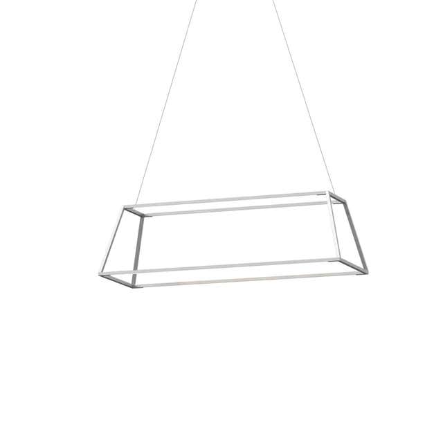Koncept Z-Bar Rise Rectangle Pendant Lamp