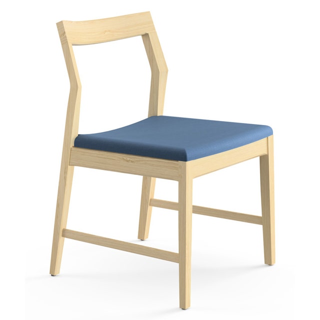 Knoll Marc Krusin Side Chair Armless Upholstered