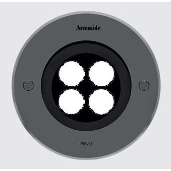 Artemide Ego 150 Drive Over Round Recessed Floor Lamp