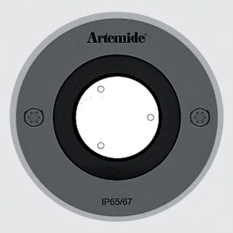 Artemide Ego 90 Drive Over Round Recessed Floor Lamp