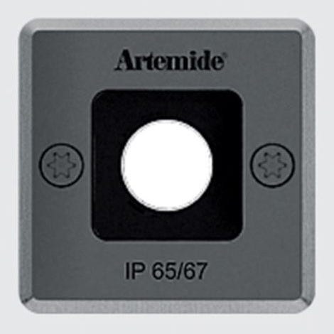 Artemide Ego 55 Drive Over Square Recessed Floor Lamp