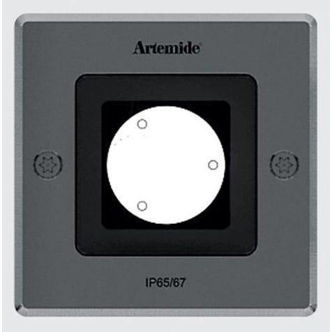 Artemide Ego 90 Drive Over Square Recessed Floor Lamp