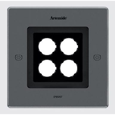 Artemide Ego 150 Drive Over Square Recessed Floor Lamp