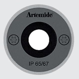 Artemide Ego 55 Drive Round Over Recessed Floor Lamp