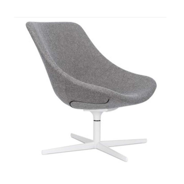 Lapalma Auki S113 Swivel 4-Star Base Lounge Chair