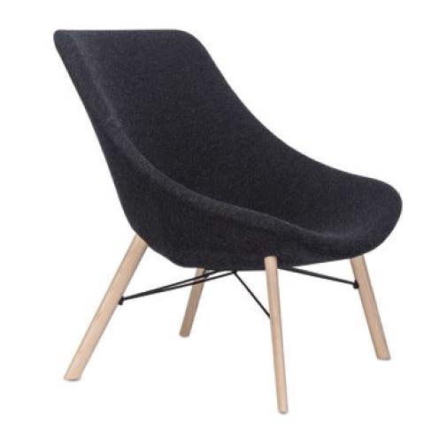 Lapalma Auki S115 Four Legged Base Lounge Chair