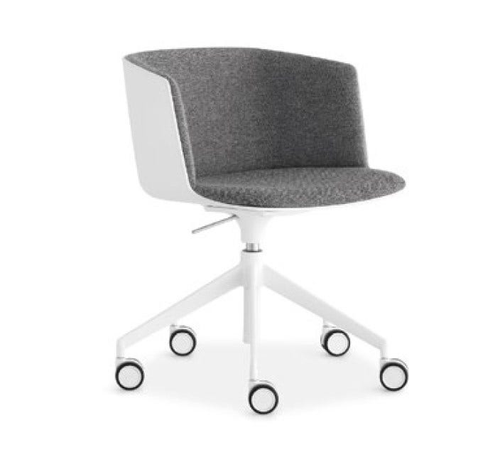 Lapalma Cut S189 Swivel Base Height Adjustable Armchair - Fully Upholstered