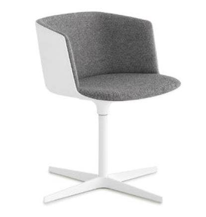 Lapalma Cut S190 4 Star Base Armchair - Front Upholstered