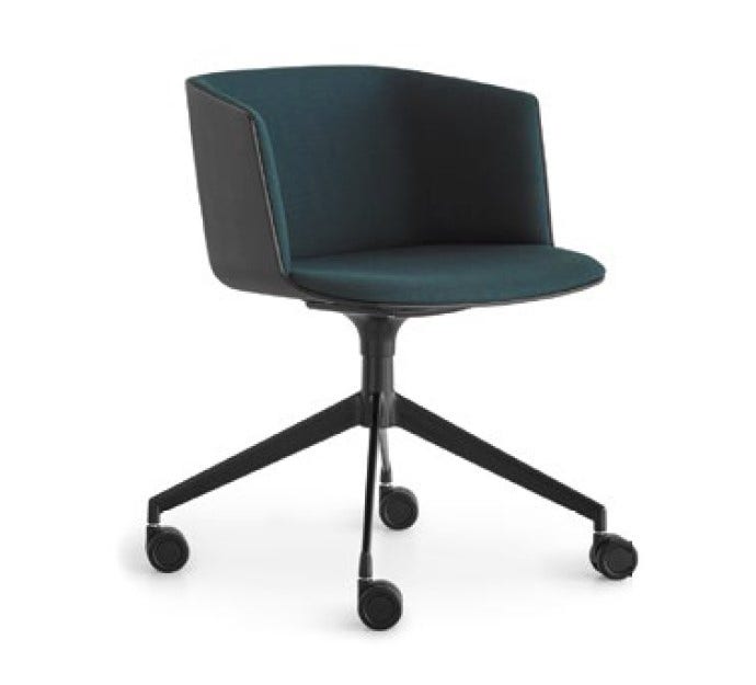 Lapalma Cut S193 Swivel Base Armchair - Fully Upholstered