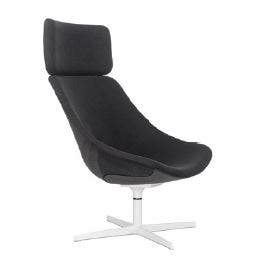 Lapalma Auki S113P 4 Star Base Lounge Chair with Headrest