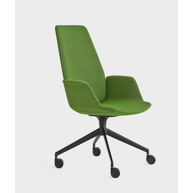 Lapalma Uno S241 Trestle Base Chair with Castors