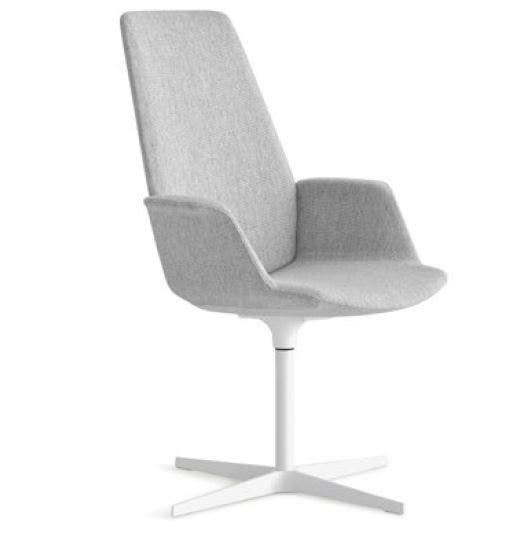 Lapalma Uno S245 4 Star Base Armchair with High Back