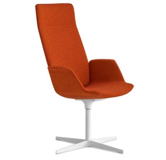 Lapalma Uno S260 4 Star Base Armchair with High Back