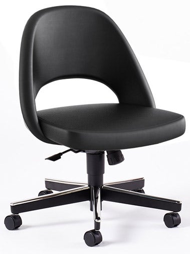 Knoll Saarinen - Executive Armless Chair with 5-Star Base