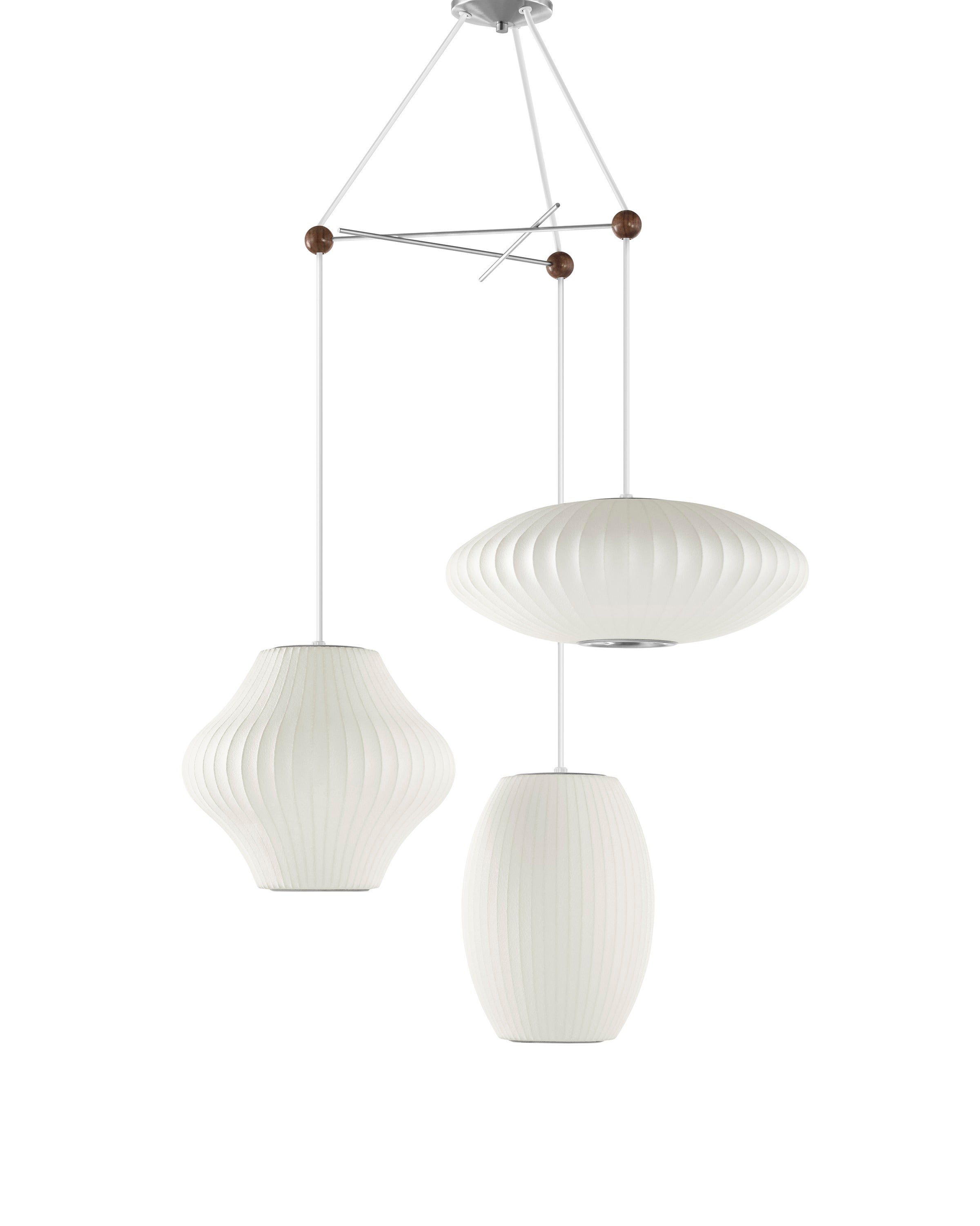 Herman Miller Nelson® Triple Bubble Lamp Fixture