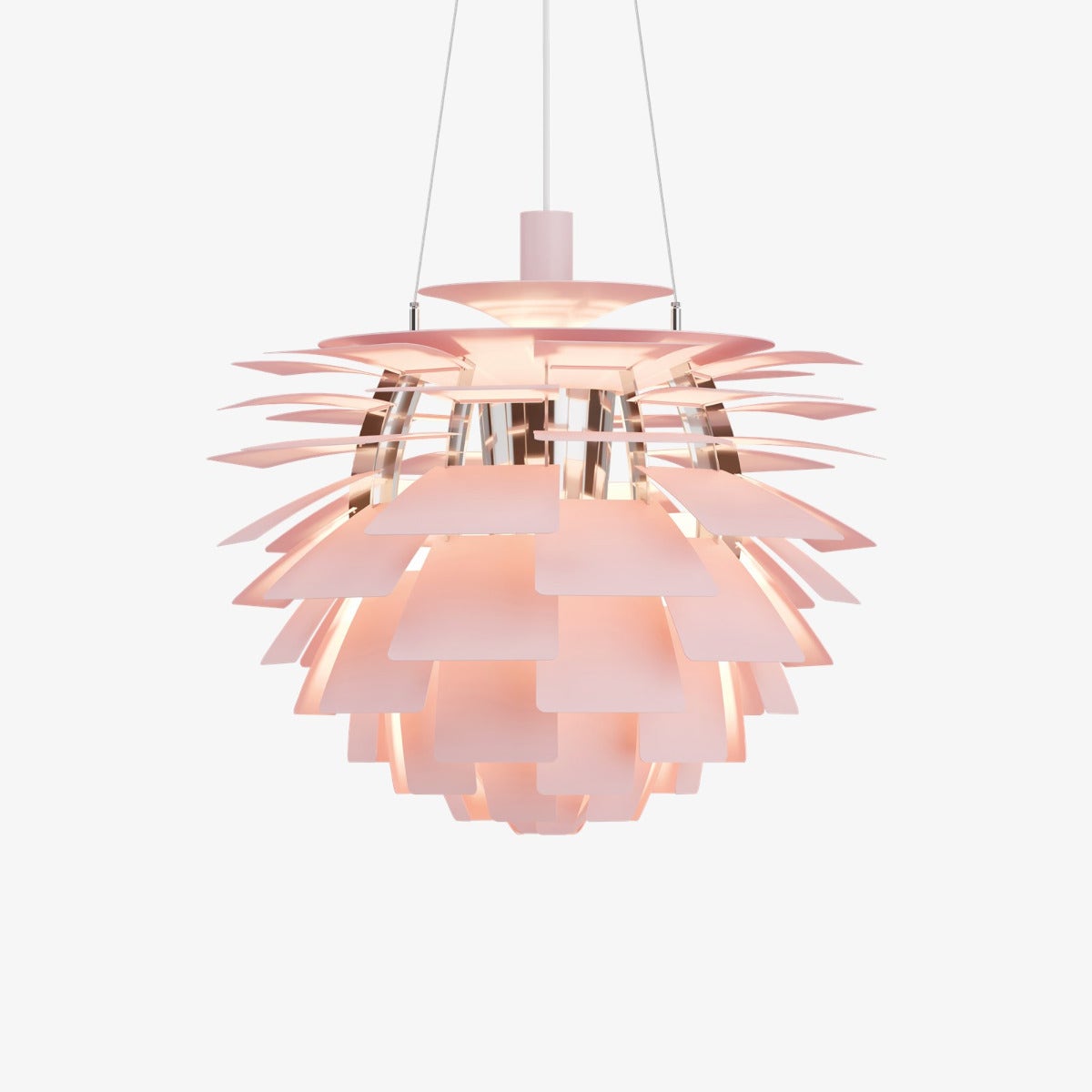 Louis Poulsen PH Artichoke Pale Rose Pendant Lamp
