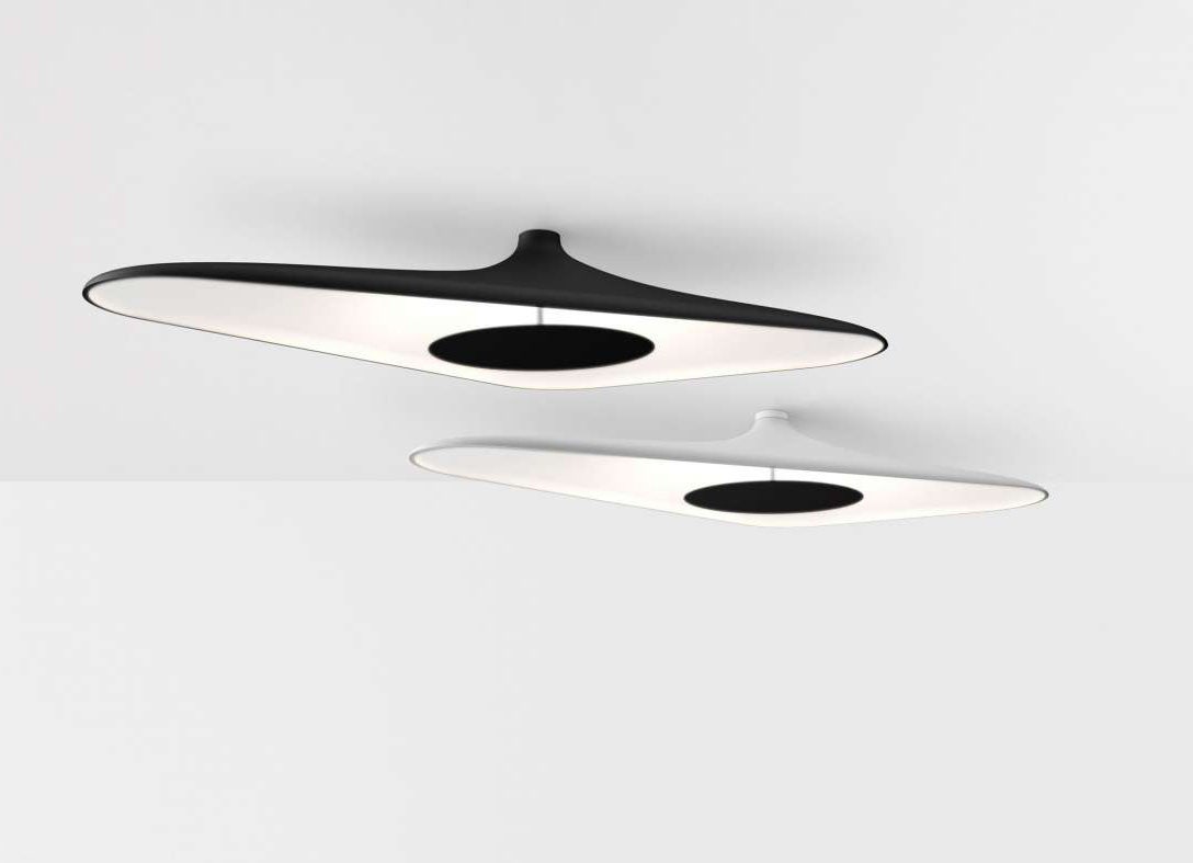 Luceplan Soleil Noir Ceiling Lamp
