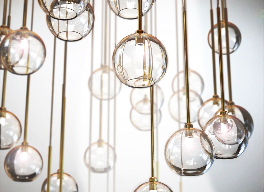 Lumen Center Italia Elettra 20 Suspension Lamp