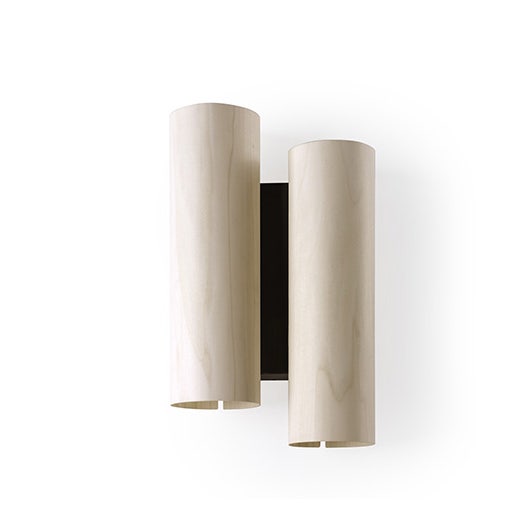 LZF Black Note Duplet Wall Lamp