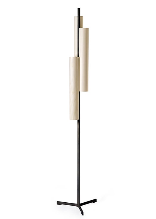 LZF Black Note Triplet Floor Lamp
