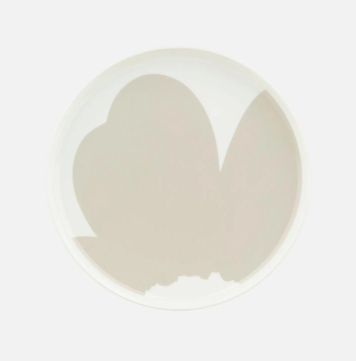 Marimekko Oiva / Iso Unikko Plate - 25 cm