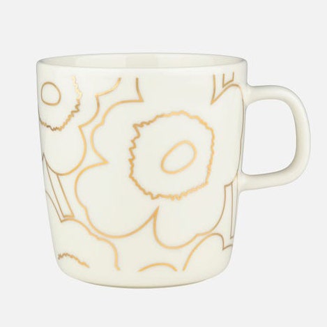 Marimekko Oiva / Piirto Unikko Mug  - 400 ml