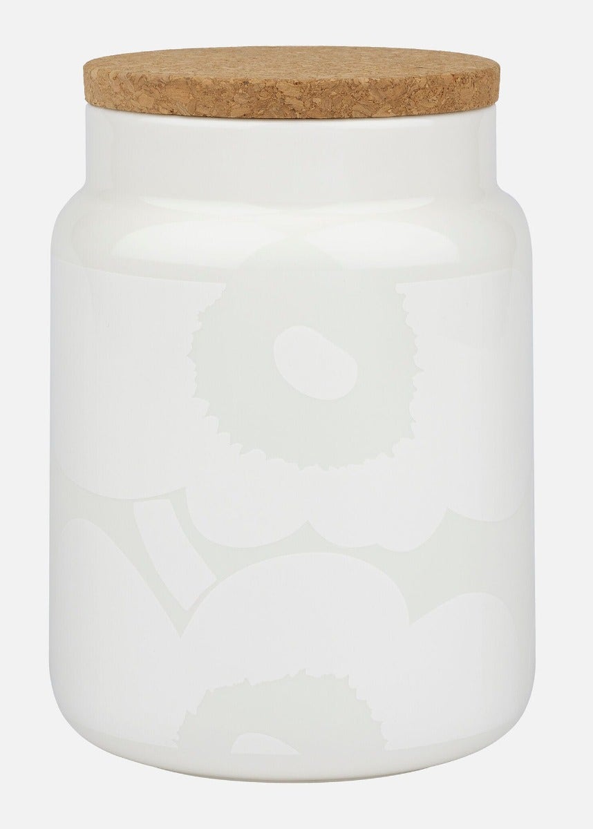 CLEARANCE Marimekko Oiva / Unikko Jar - 1.2 L
