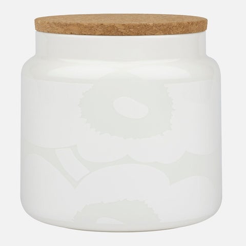 CLEARANCE Marimekko Oiva / Unikko Jar - 1.2 L
