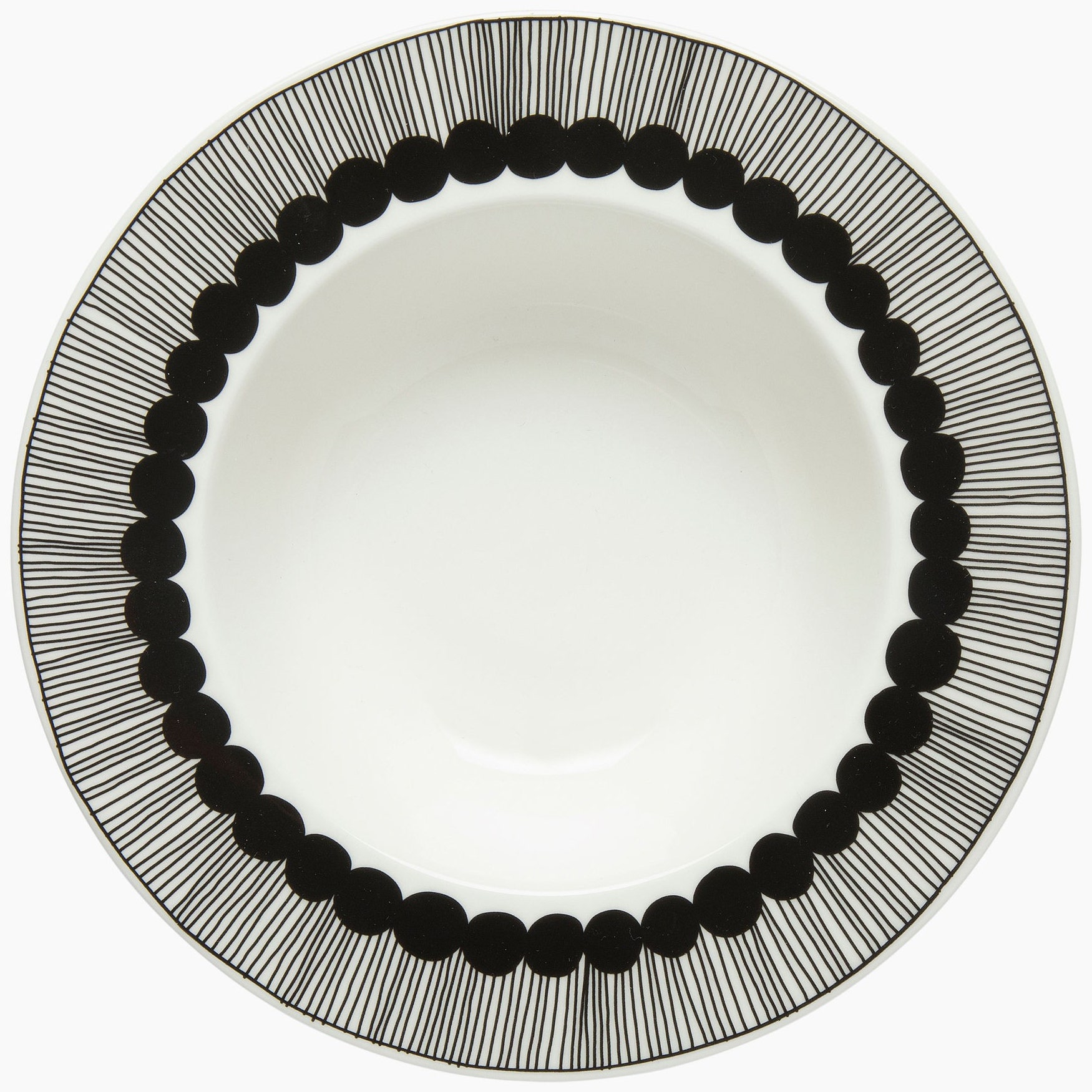 Marimekko Siirtolapuutarha Deep Plate - 20 cm