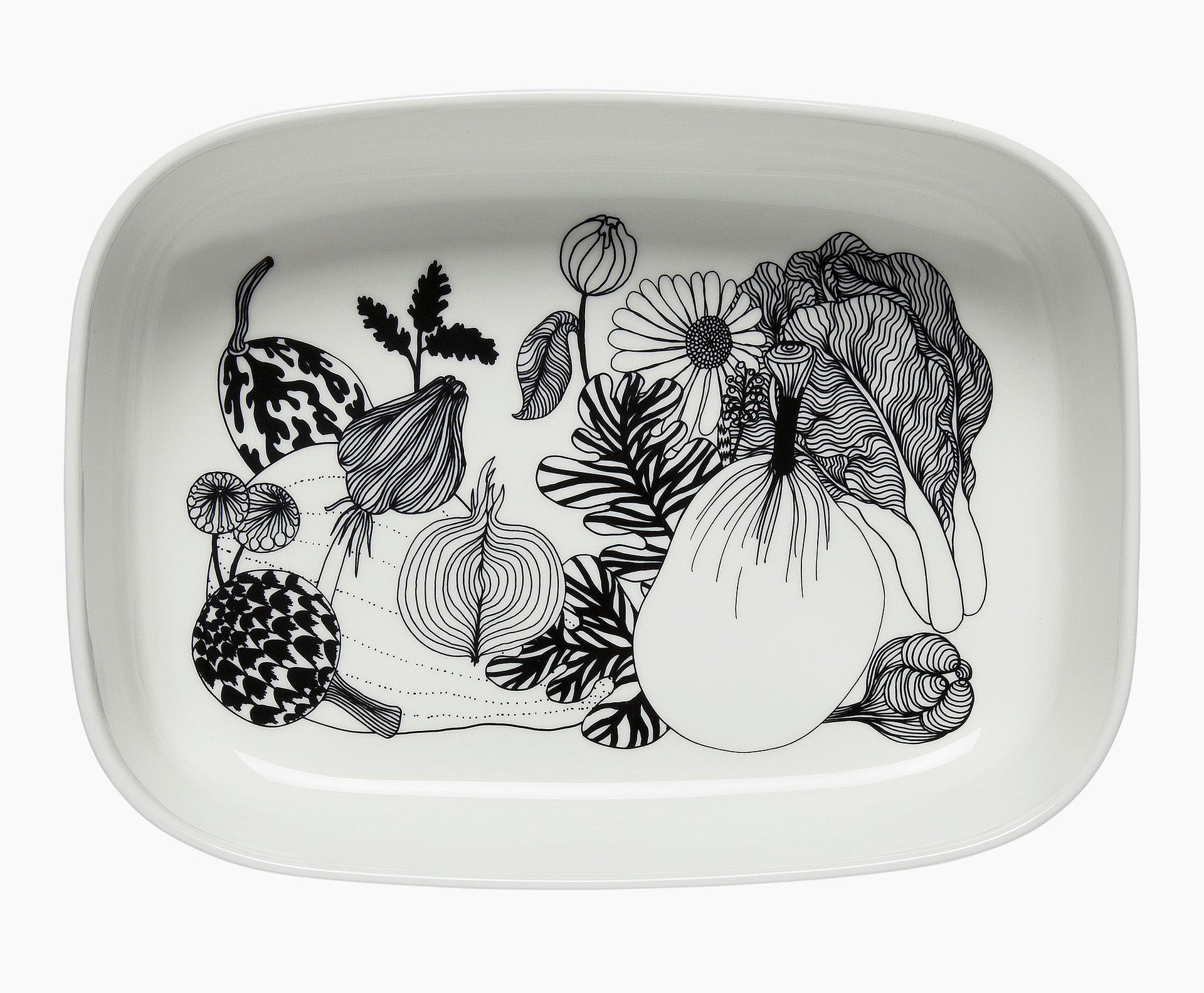 Marimekko Siirtolapuutarha Serving Dish