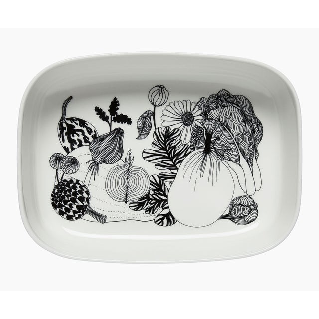 Marimekko Siirtolapuutarha Serving Dish
