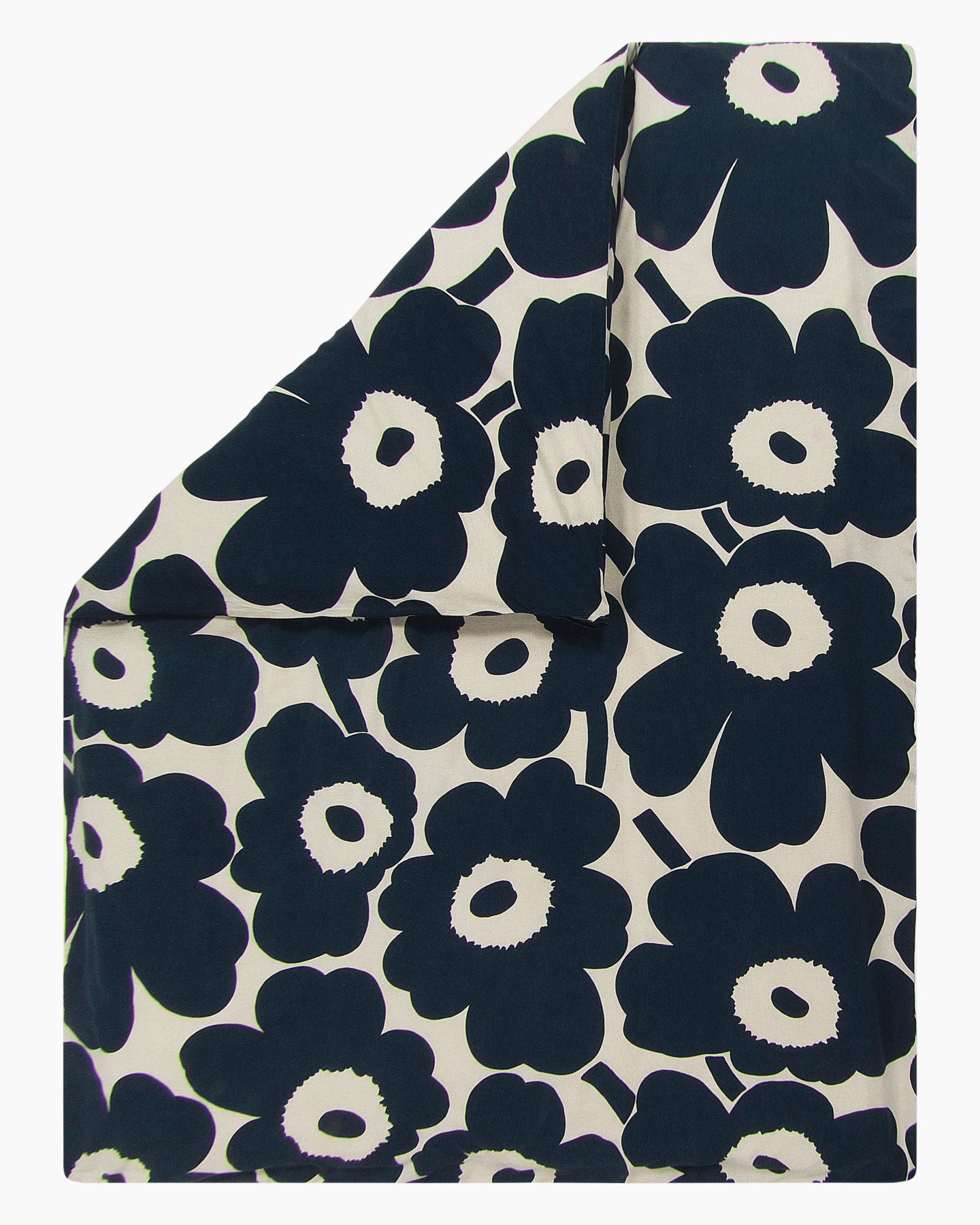 Marimekko Unikko Cotton-Linen Duvet Cover