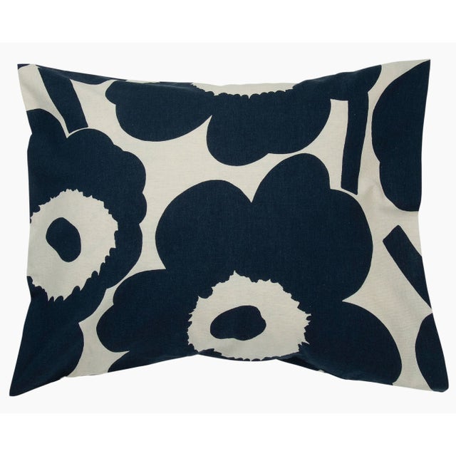 Marimekko Unikko Cotton-Linen Pillow Case